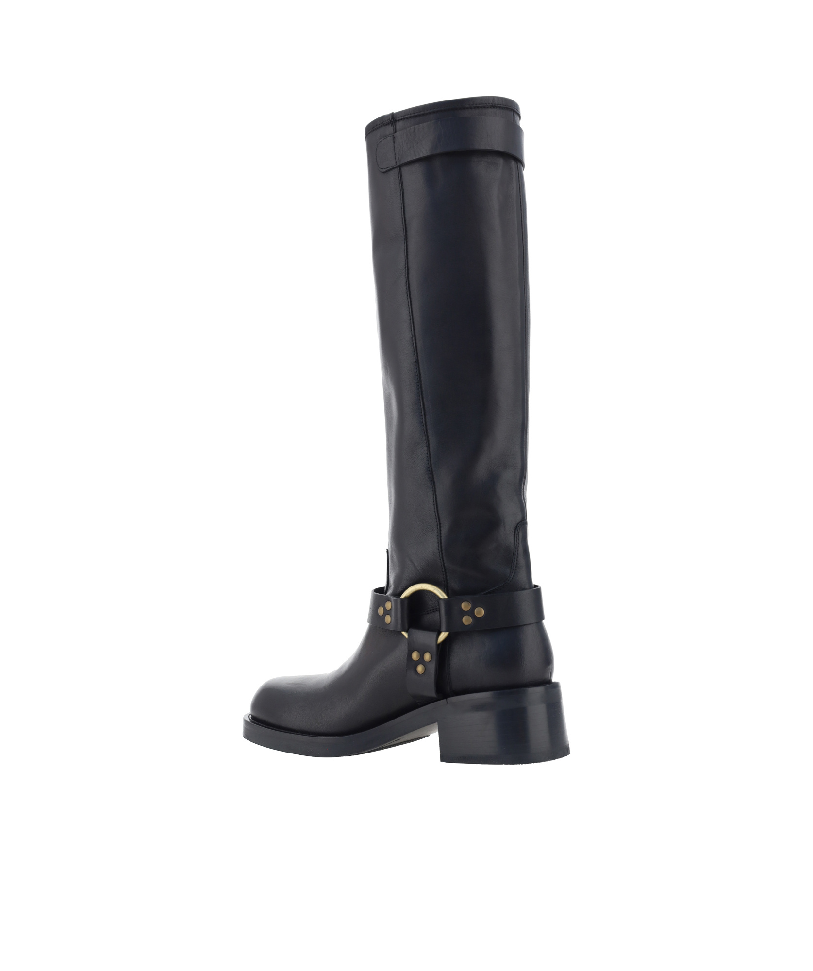 P.a.r.o.s.h Round-head Boots In Black