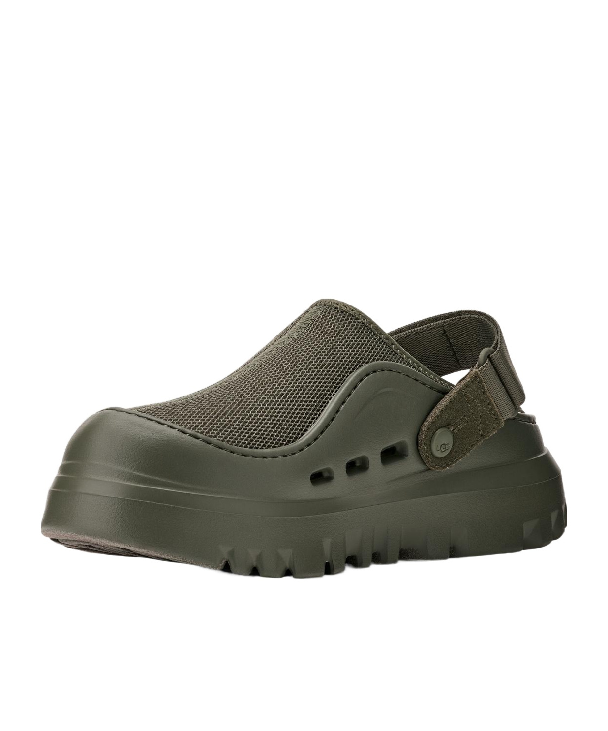 Shop Ugg Peakmod Clogs In Green