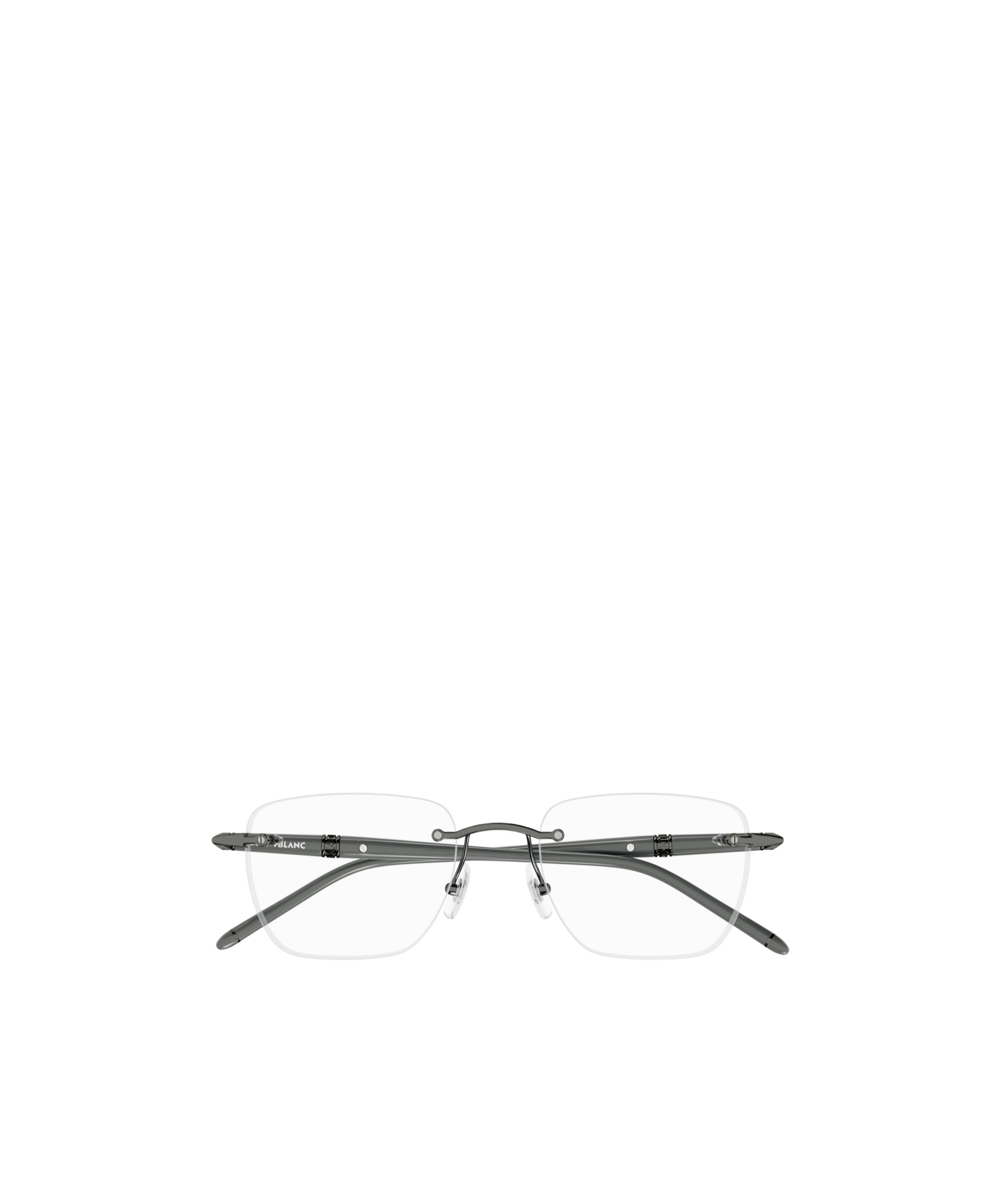 Montblanc Square-frame Glasses In Gray