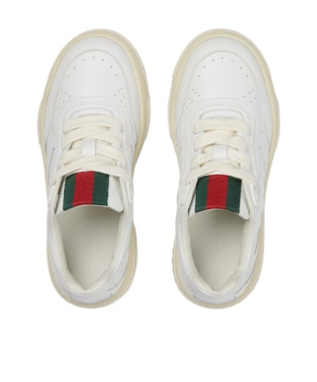 Gucci Re-web Sneakers In White