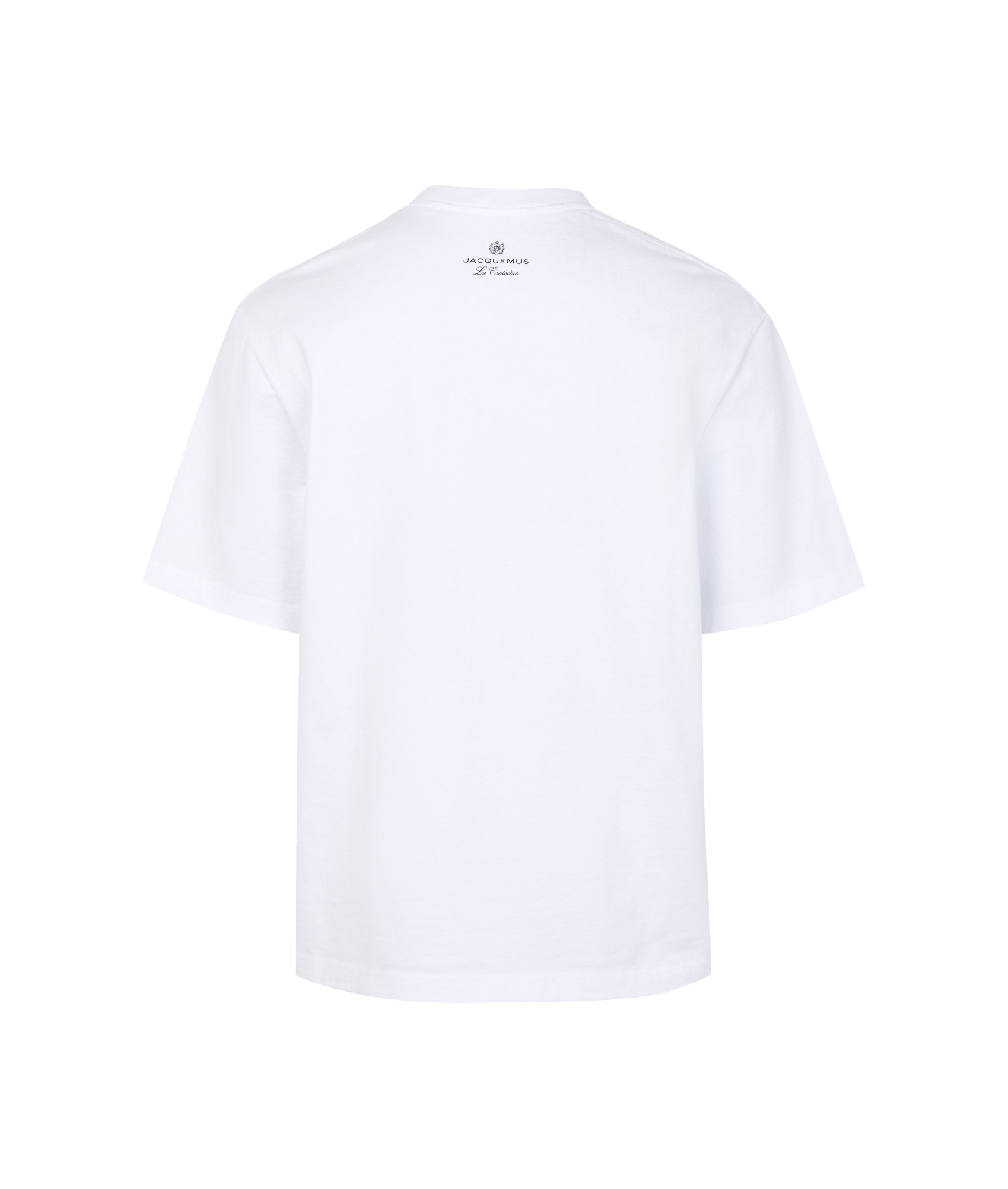 Shop Jacquemus Short Sleeve T-shirt In White
