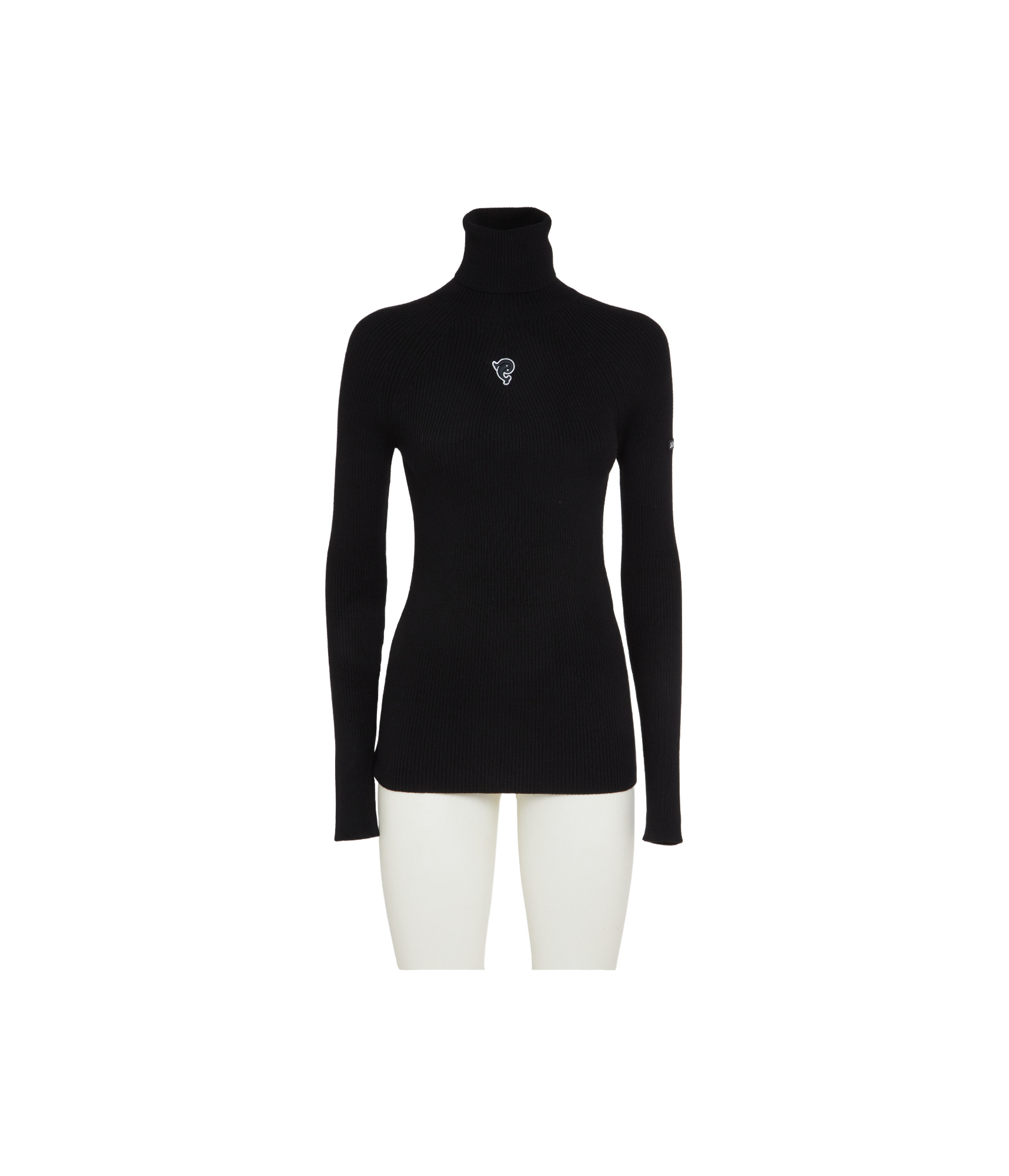 Pucci Long-sleeved Sweater In Black