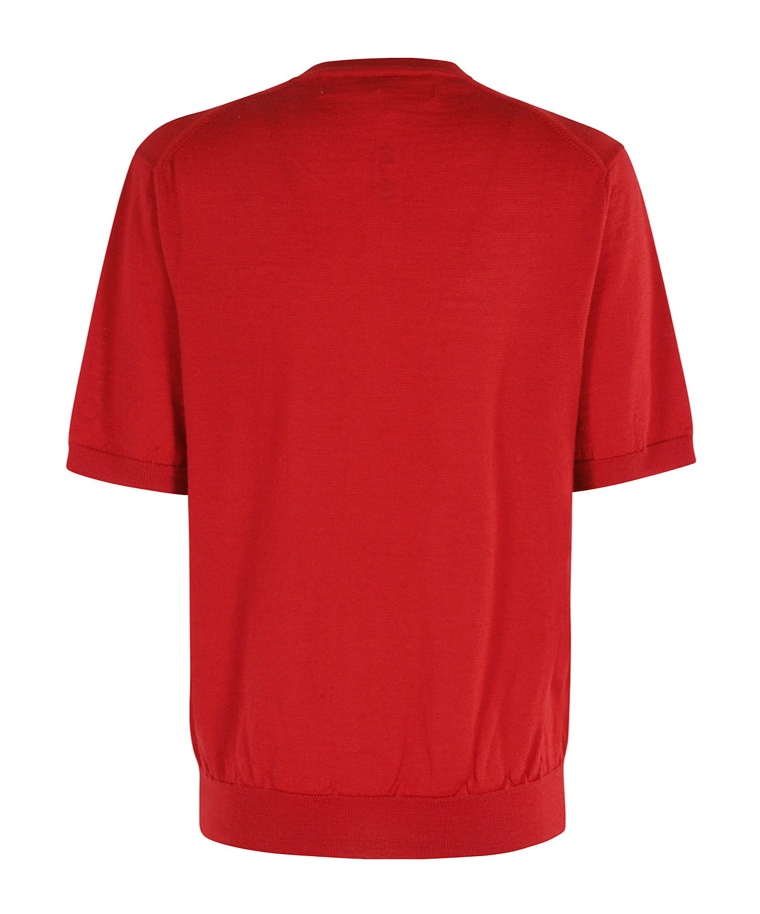 Comme Des Garçons Play Heart-patch Wool Cardigan In Red