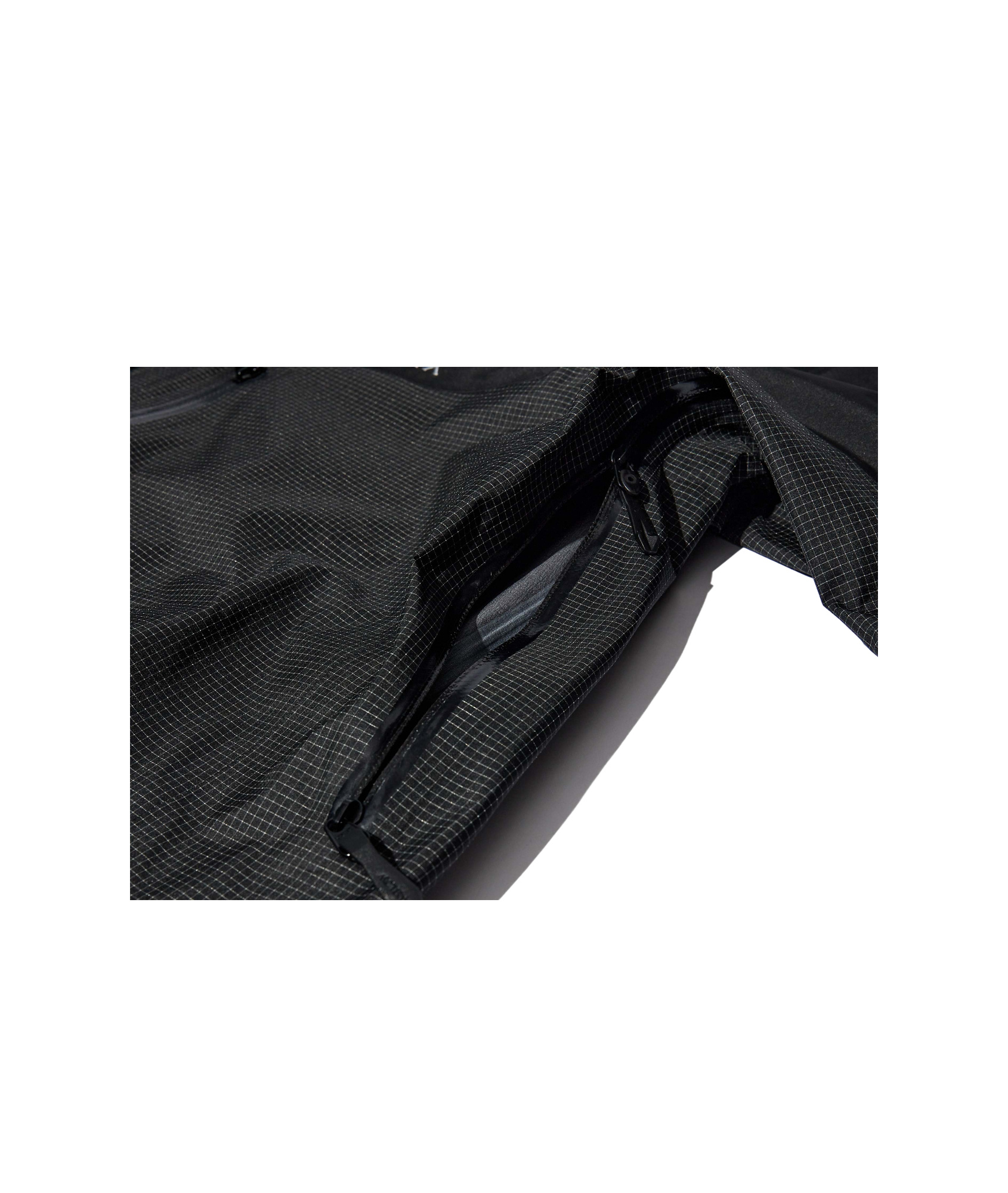 Arc'teryx Alpha Logo-embroidered Hooded Jacket In Black