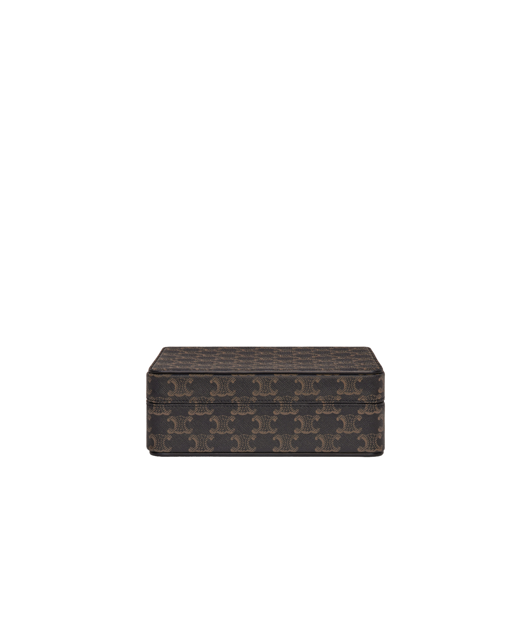 CELINE SQUARED BOX IN TRIOMPHE CANVAS