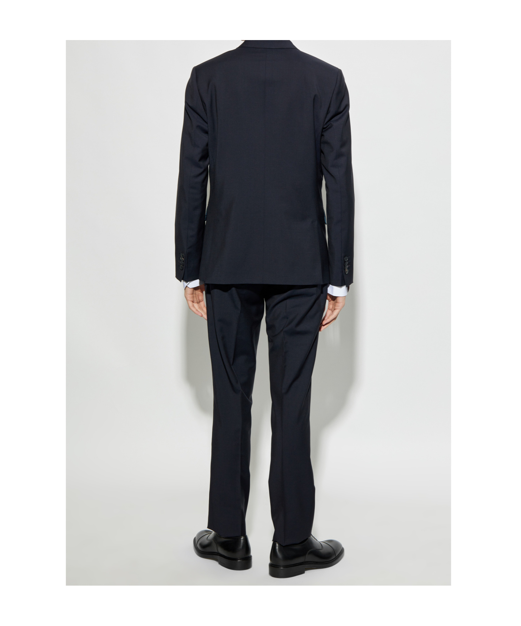 Shop Paul Smith Single-breasted Long-sleeved Suit In Black