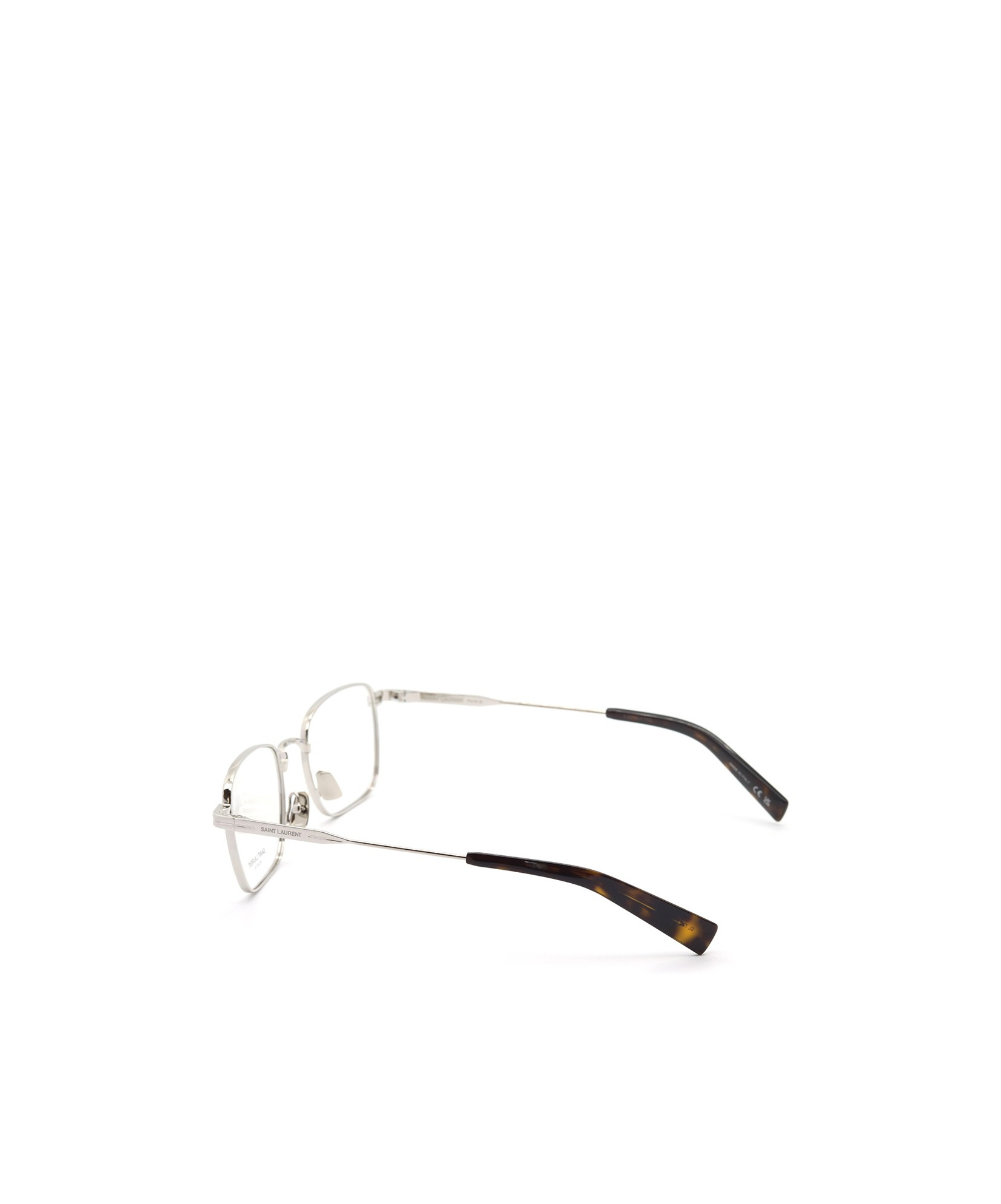 Saint Laurent Logo Flat Mirror In White