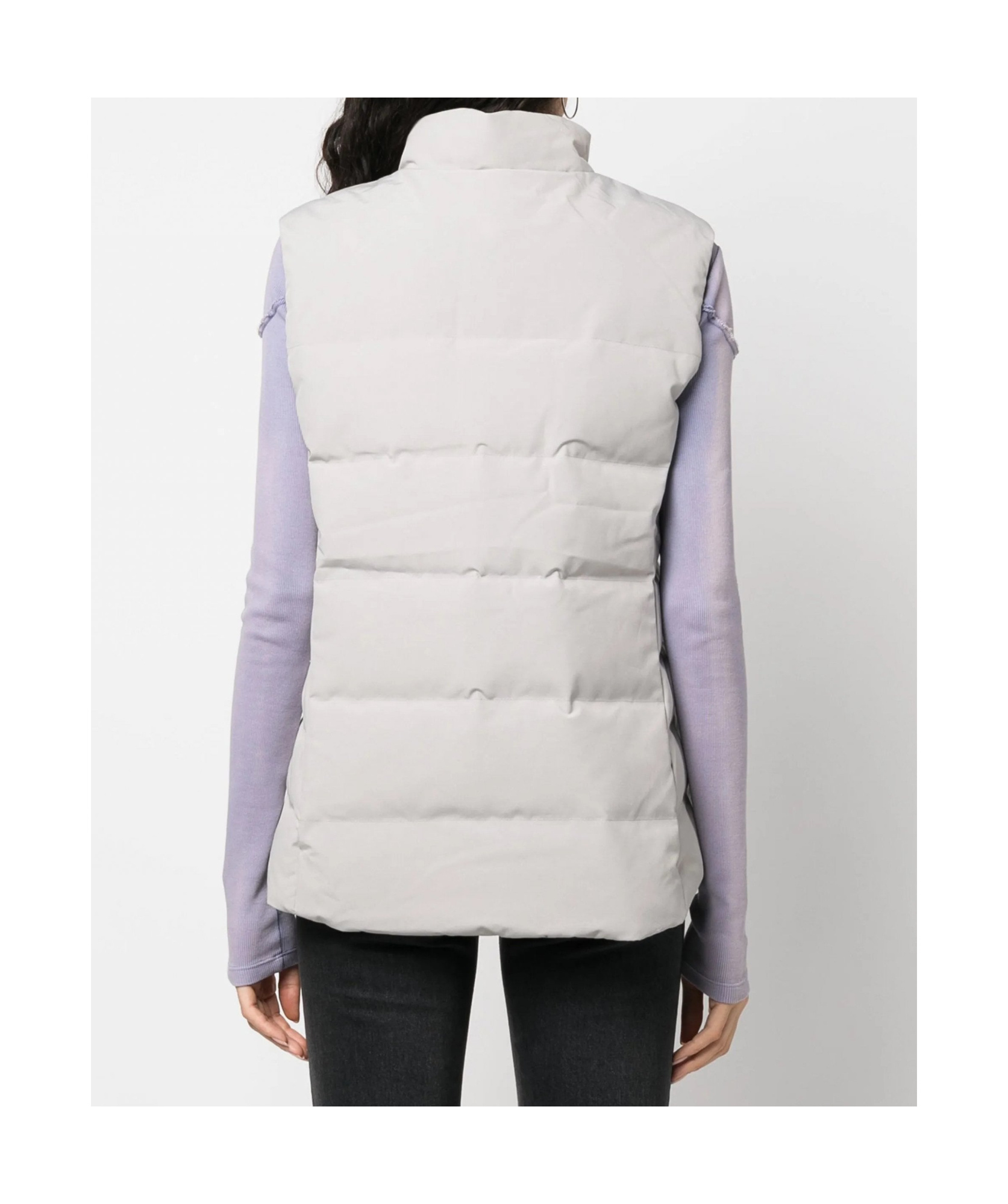 Canada Goose Freestyle Vest Down Jacket In White
