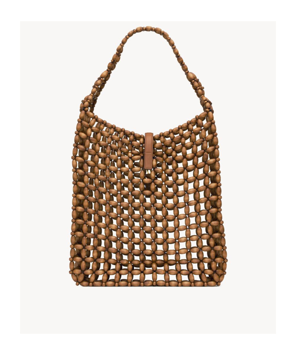 Saint Laurent Rectangular Handbag In Brown