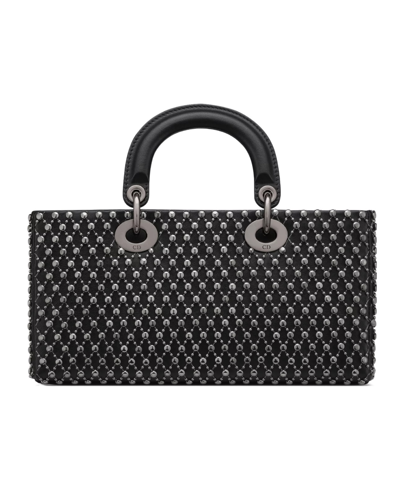 Dior Pendant Shoulder Bag In Black