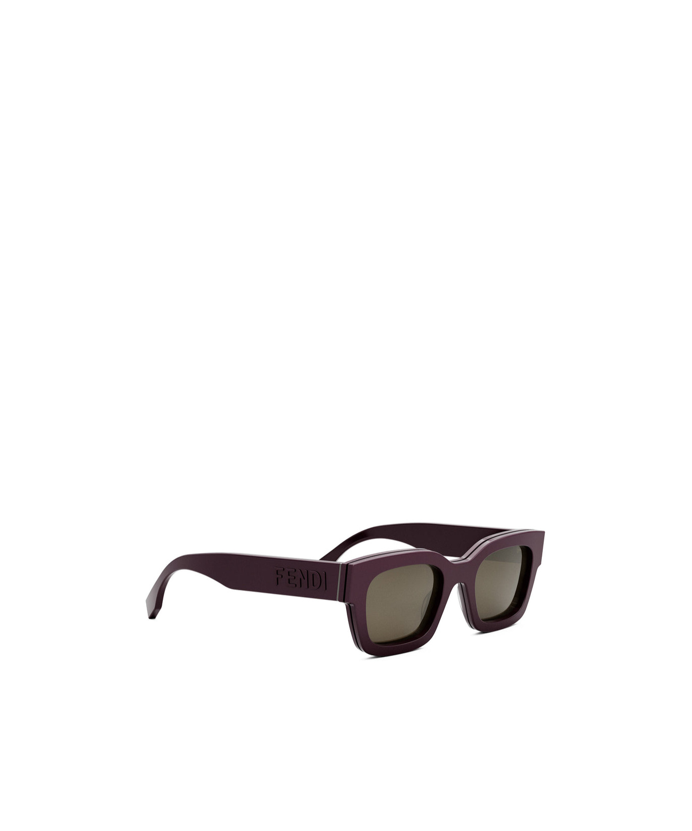 Fendi Logo Sunglasses In Red