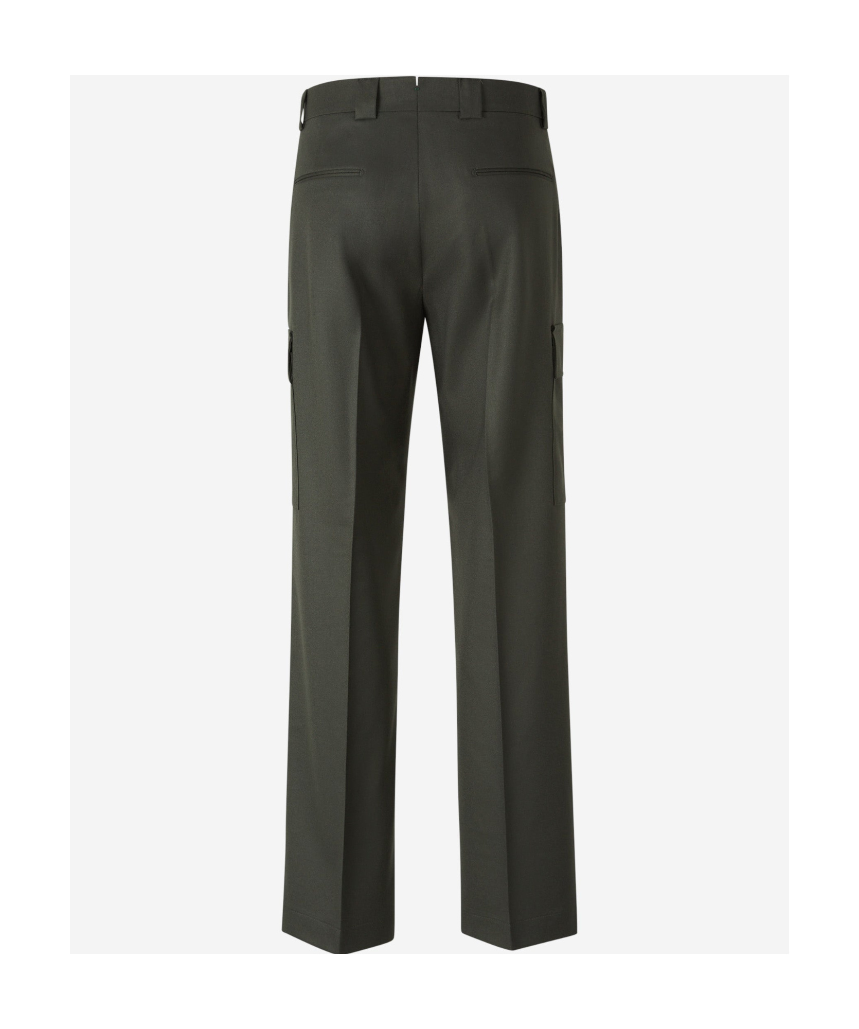 Berwich Wool Trousers In Black