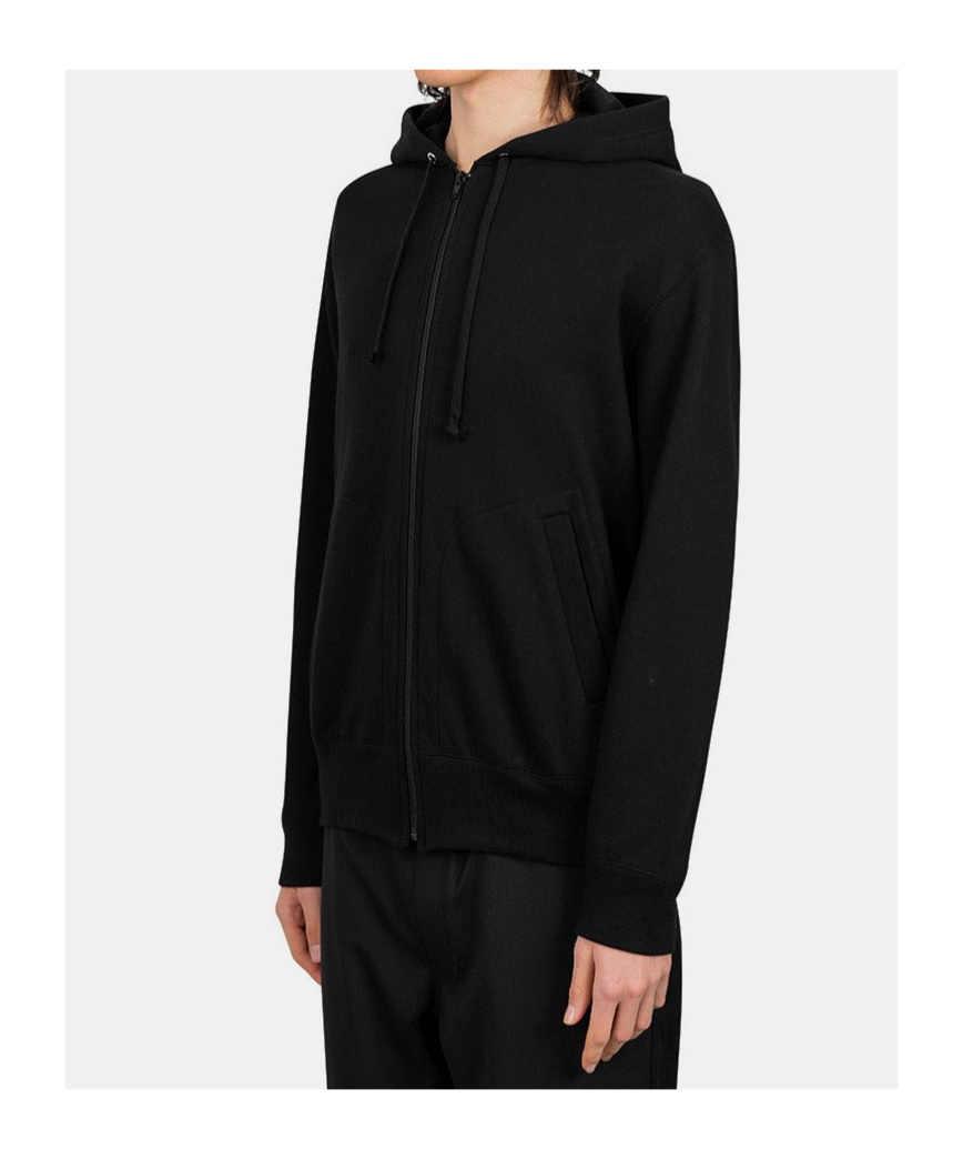 Comme Des Garçons Play Signature Heart-patch Hoodie In Black