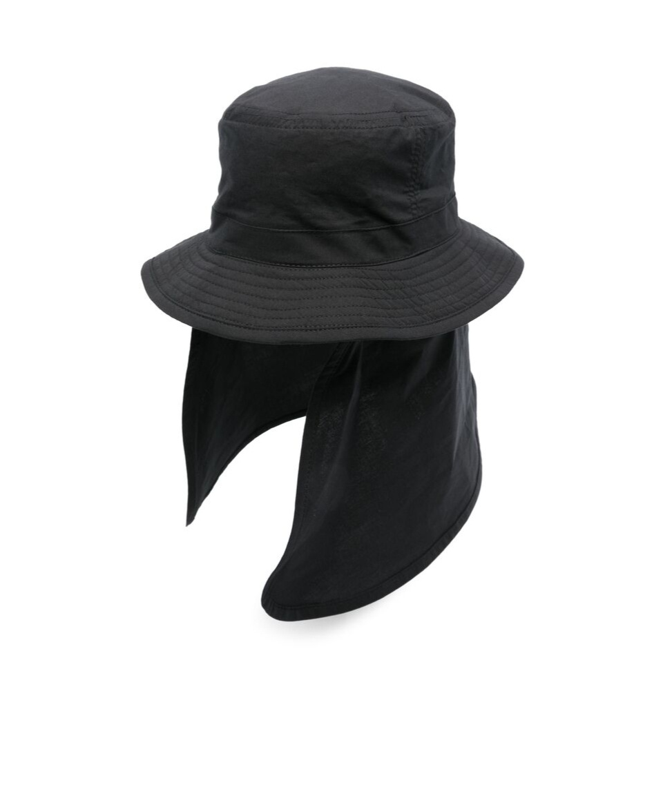 LEMAIRE LEMAIRE DETACHABLED PANELS DESERT BUCKET HAT