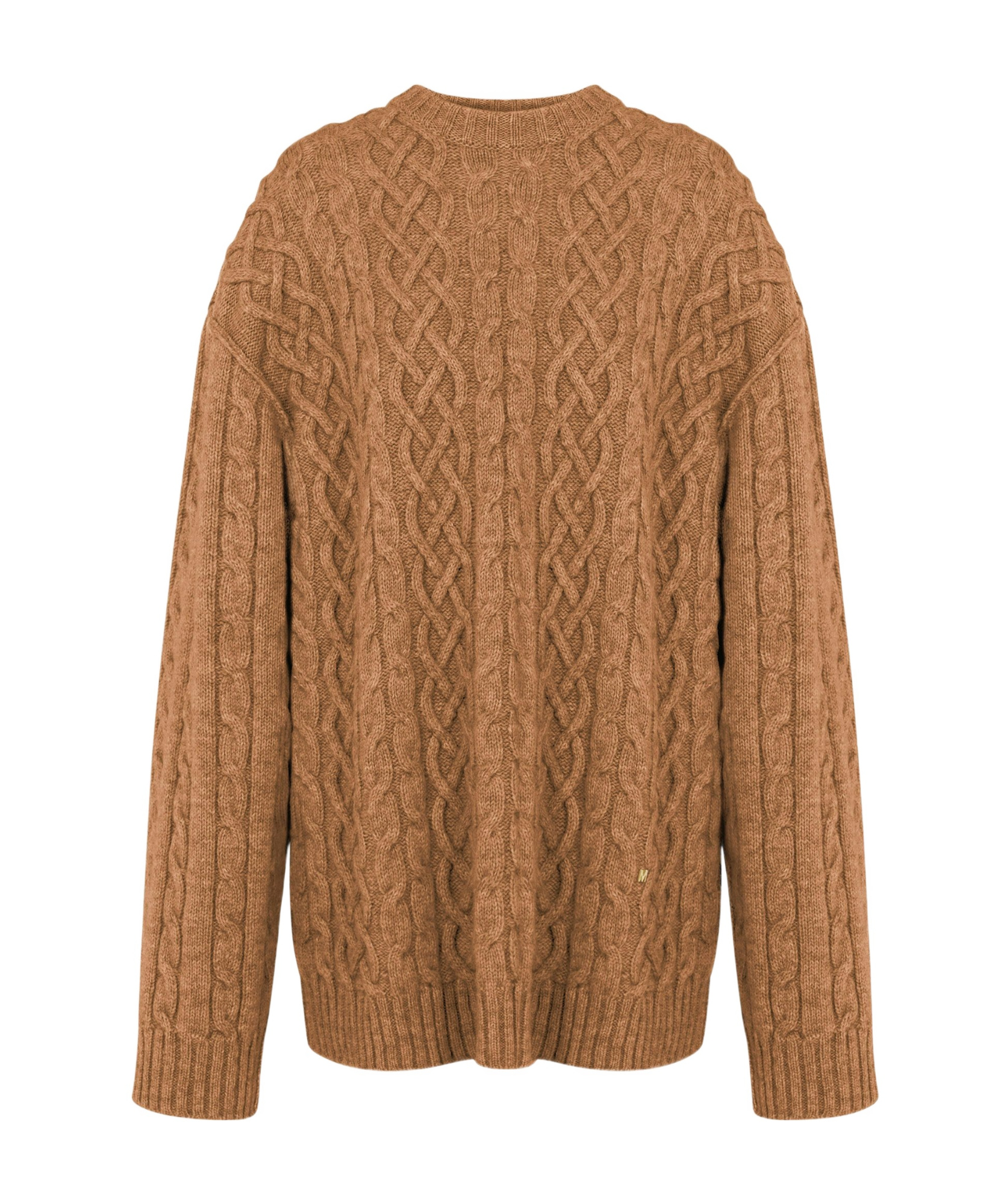 Moschino Wool Pullover In Brown