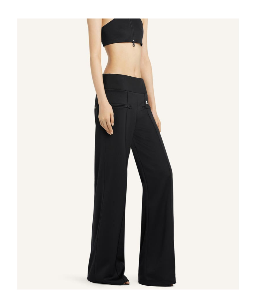 Courrèges Interlock Track Pants In Black