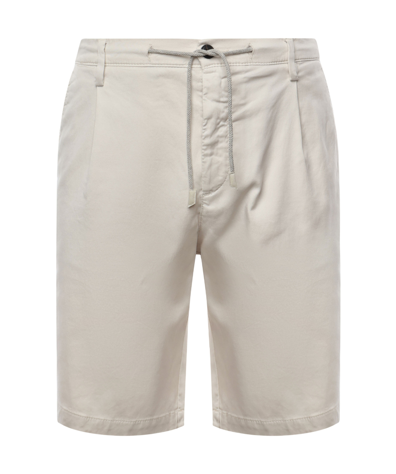 Shop Eleventy Drawstring-waist Shorts In White