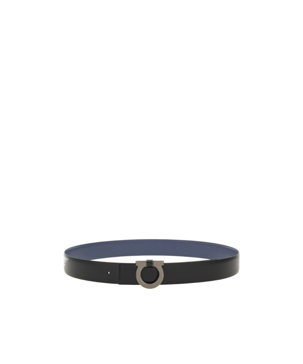Ferragamo Reversible And Adjustable Belt In Black
