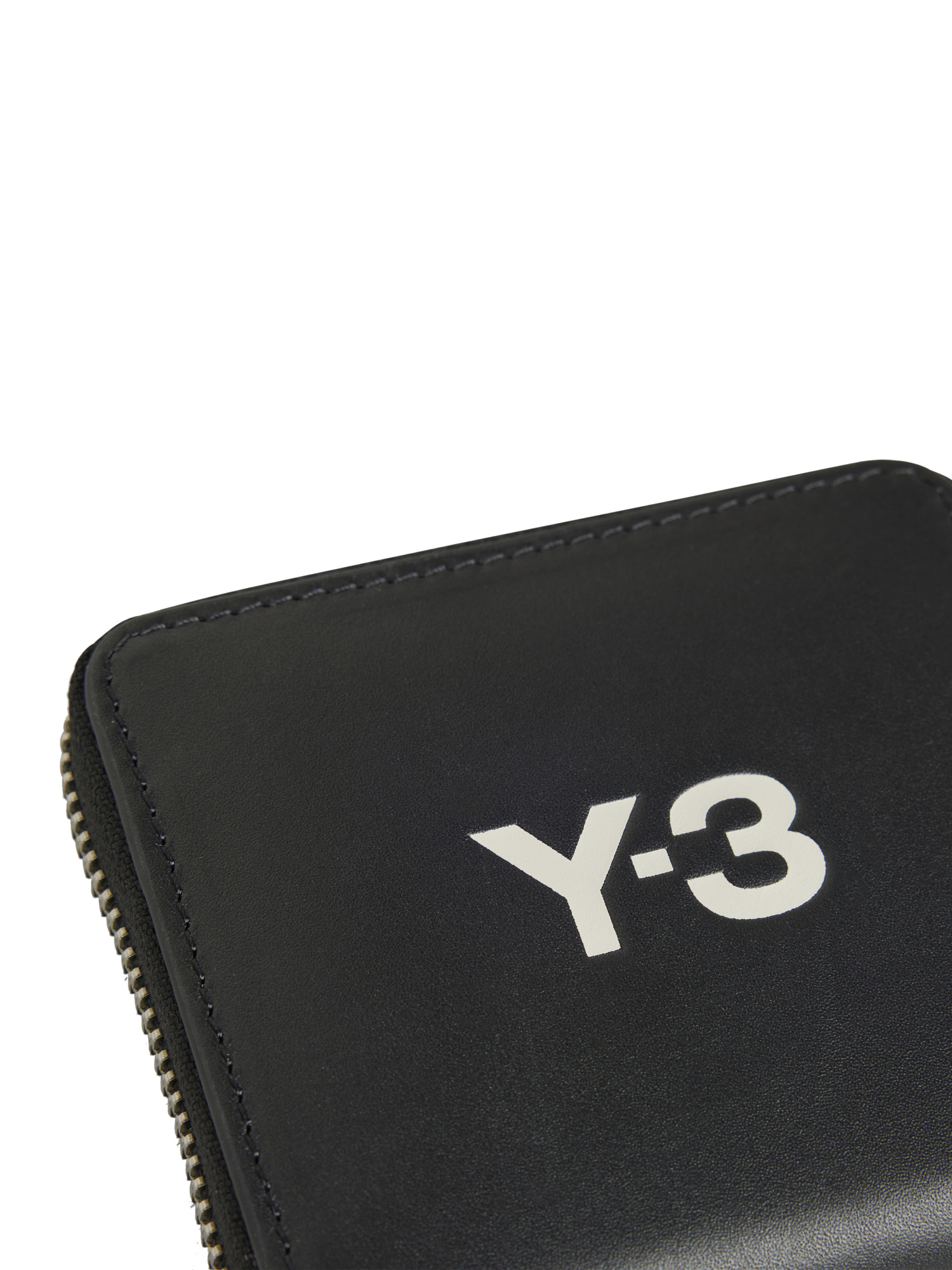 Y-3 Zipper Wallet In Black