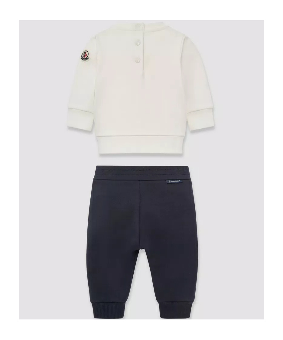 Moncler Logo Sportswear Set In Black