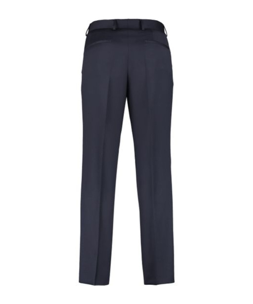 Shop Hugo Boss Tailored Straight-leg Pants In Black