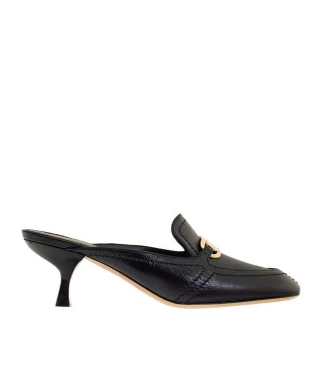 Ferragamo Ophelia 55 Bow-embellished Slingback Pumps In Black