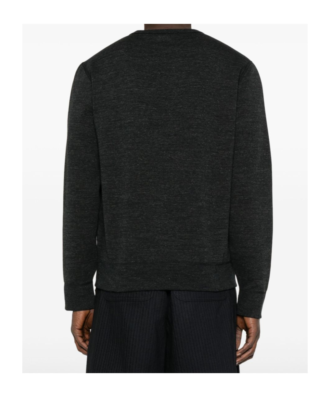 Shop Polo Ralph Lauren Polo Pony-embroidered Sweatshirt In Black