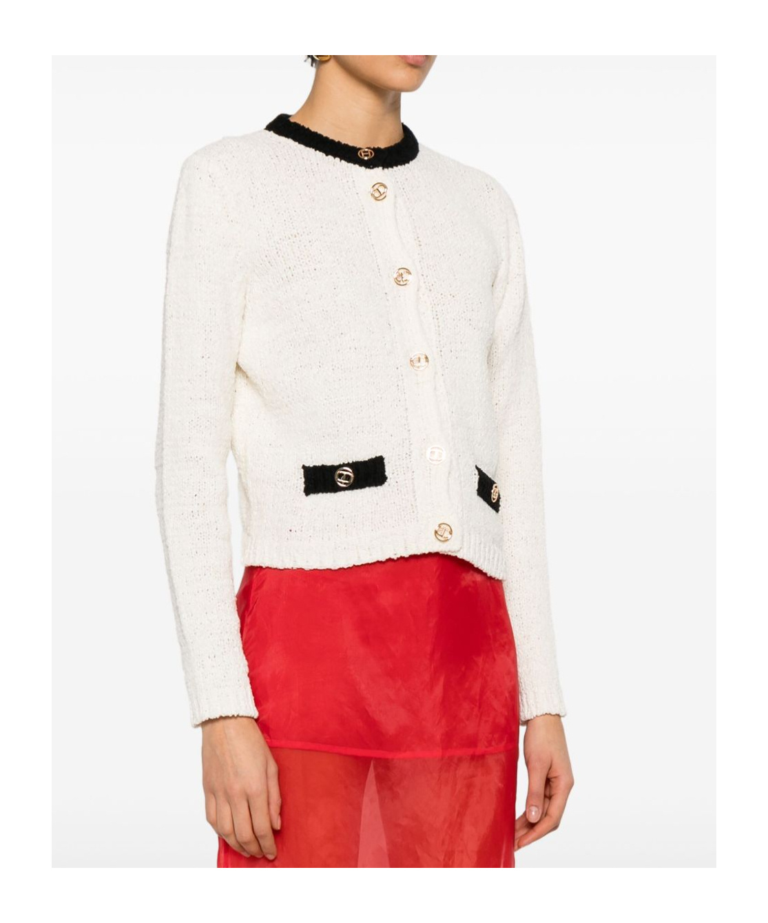 Twinset Logo-buttons Cardigan