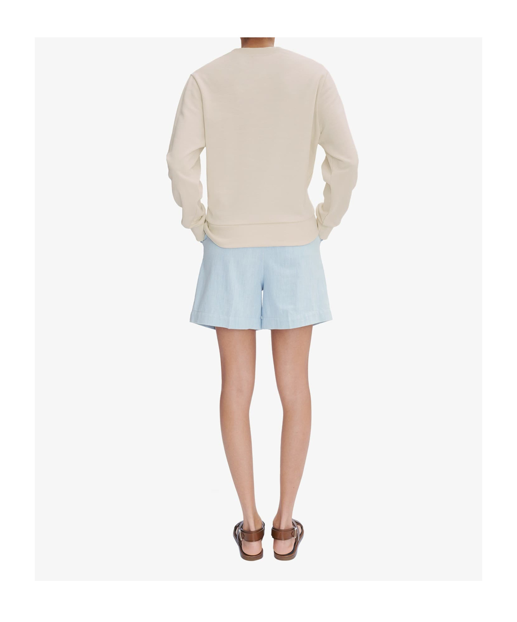 Apc Evelyn Sweatshirt In Nude