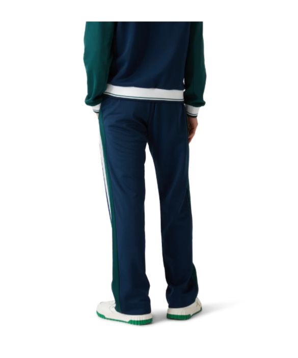 Casablanca Mesh Tape Track Pants In Blue