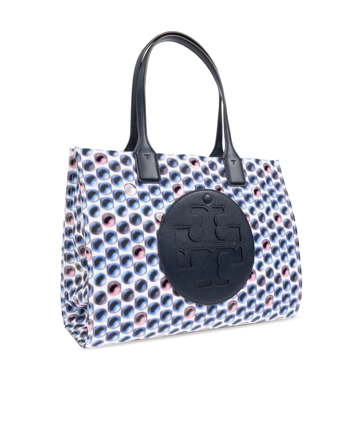 Tory Burch Ella Small Shopping Bag In Blue