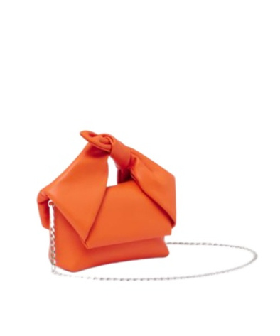 Jw Anderson Twister Mini Crossbody Bag In Red