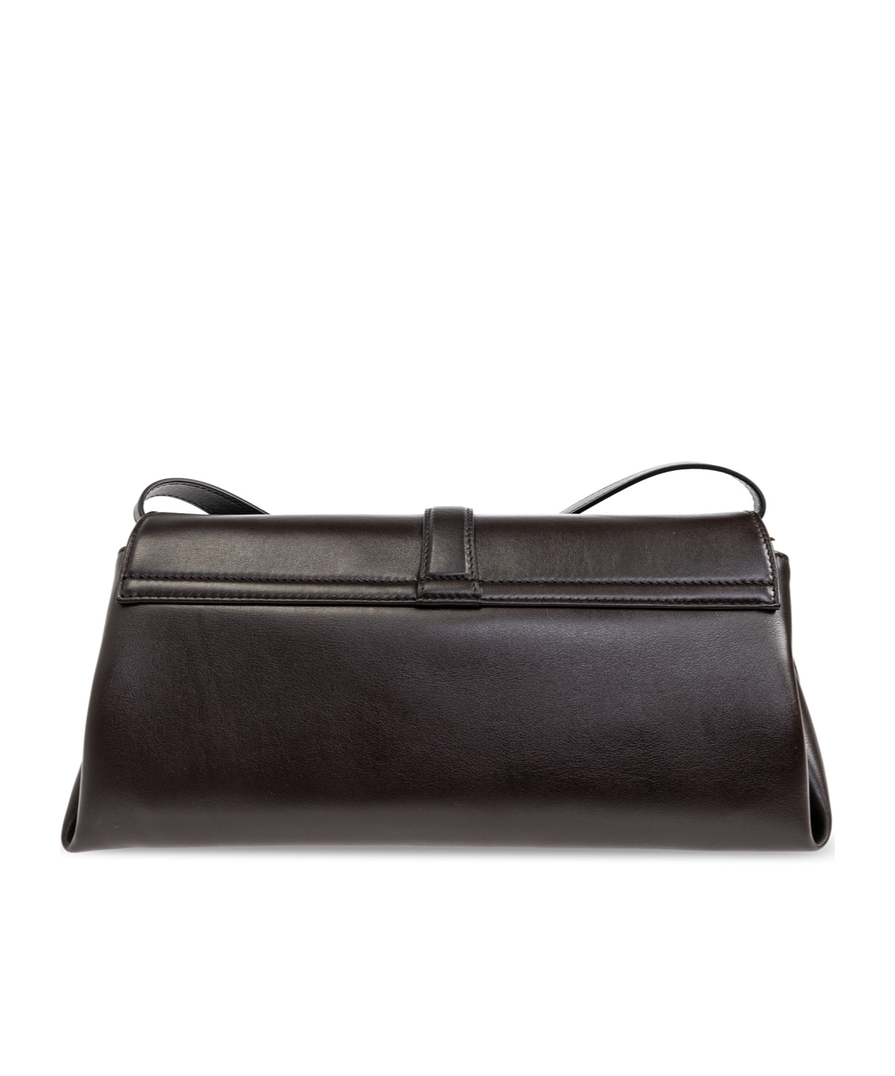 Ferragamo Foldover Top Crossbody Bag In Black