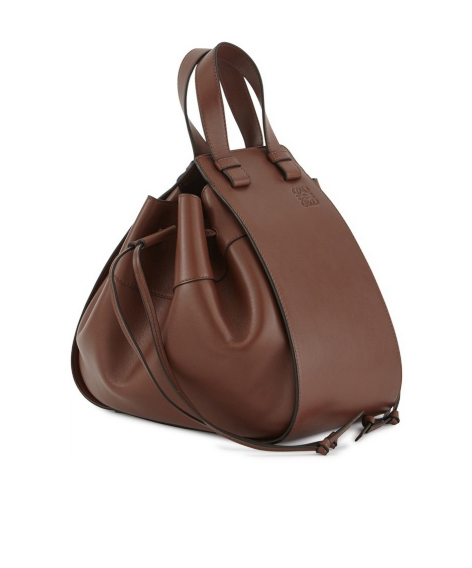 Loewe Medium Hammock Shoulder Bag In Brown