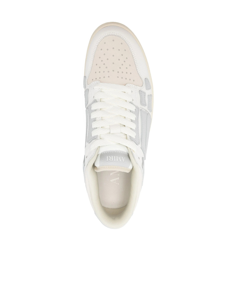 Amiri Skel Top Low Sneakers In Neutral