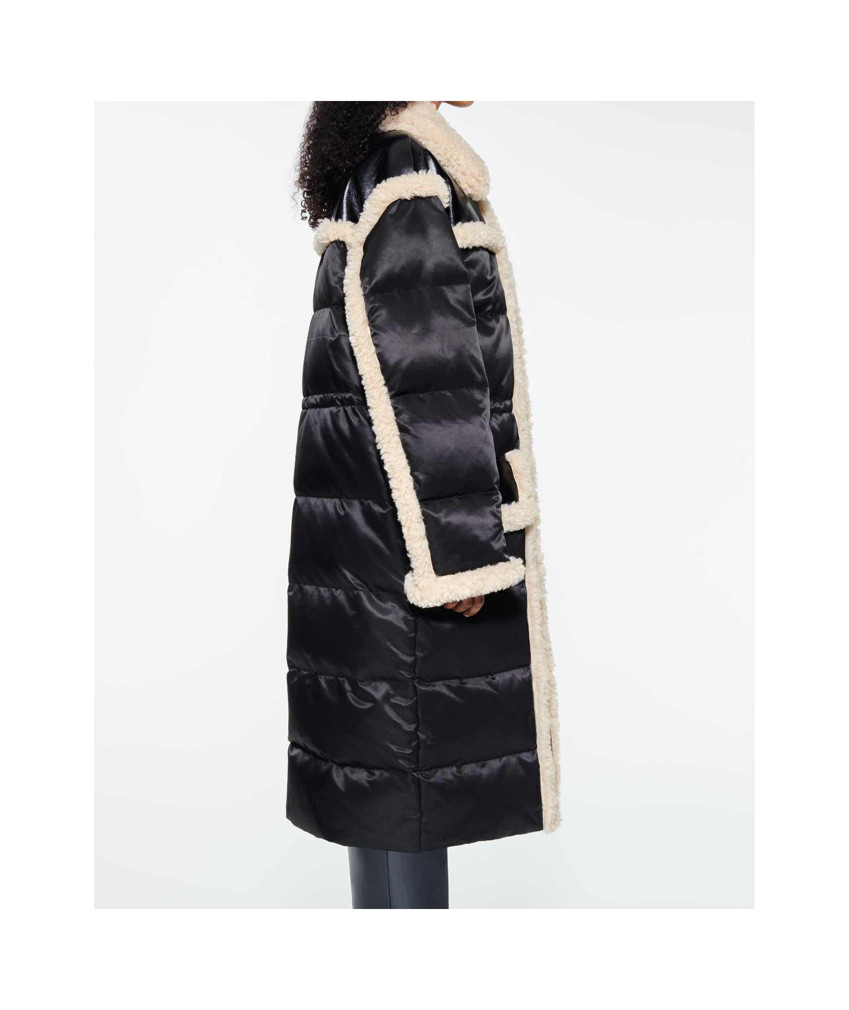STAND STUDIO LAPEL LONG SLEEVE DOWN JACKET