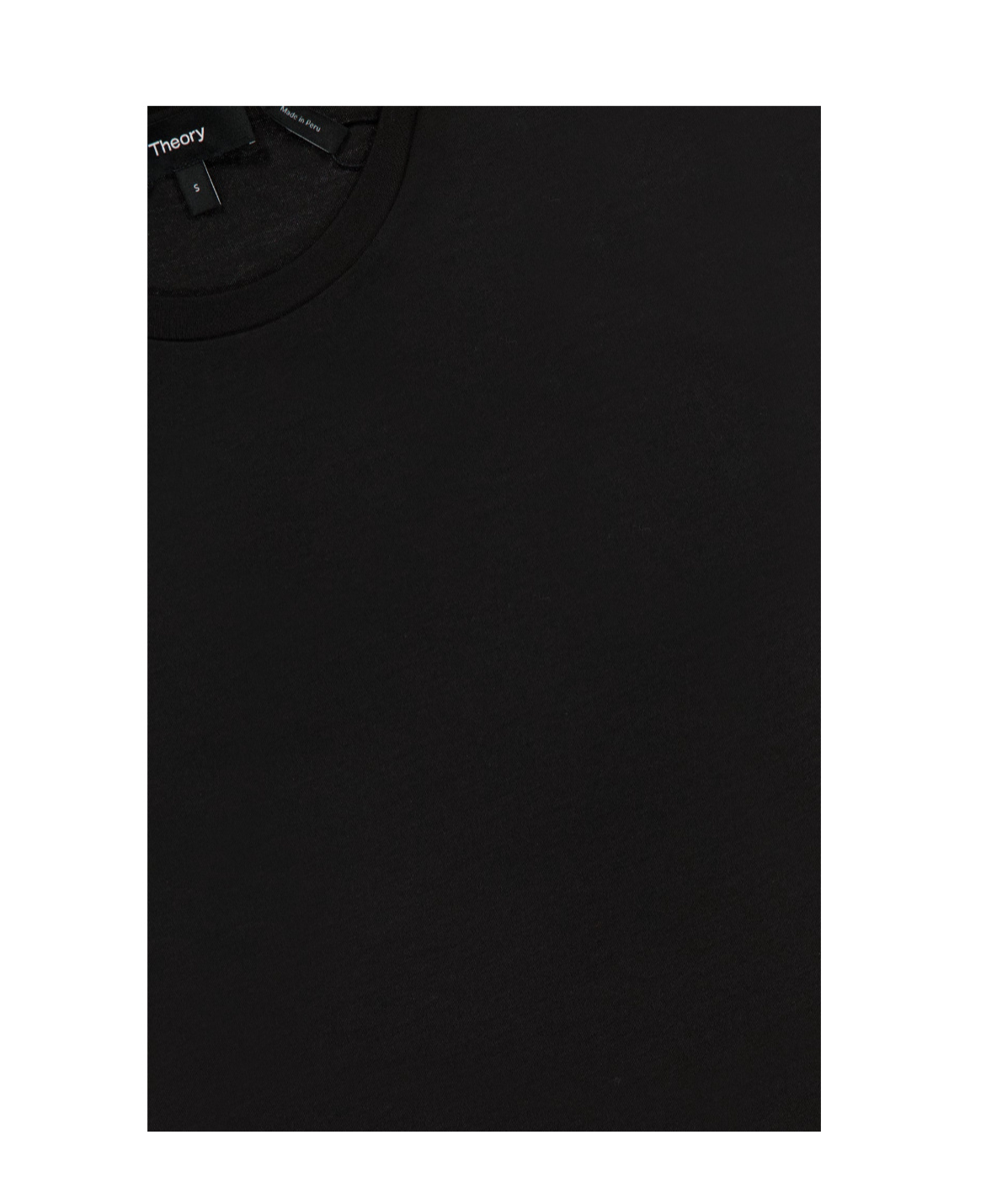 Theory A-line Short-sleeved Dress In Black