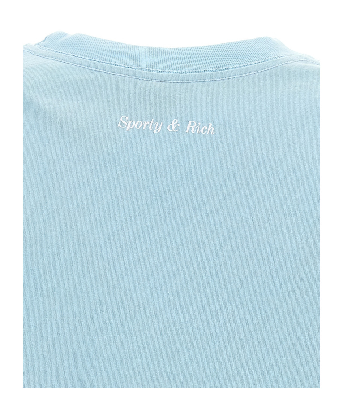 Sporty And Rich Be Nice Short-sleeved T-shirt In Blue