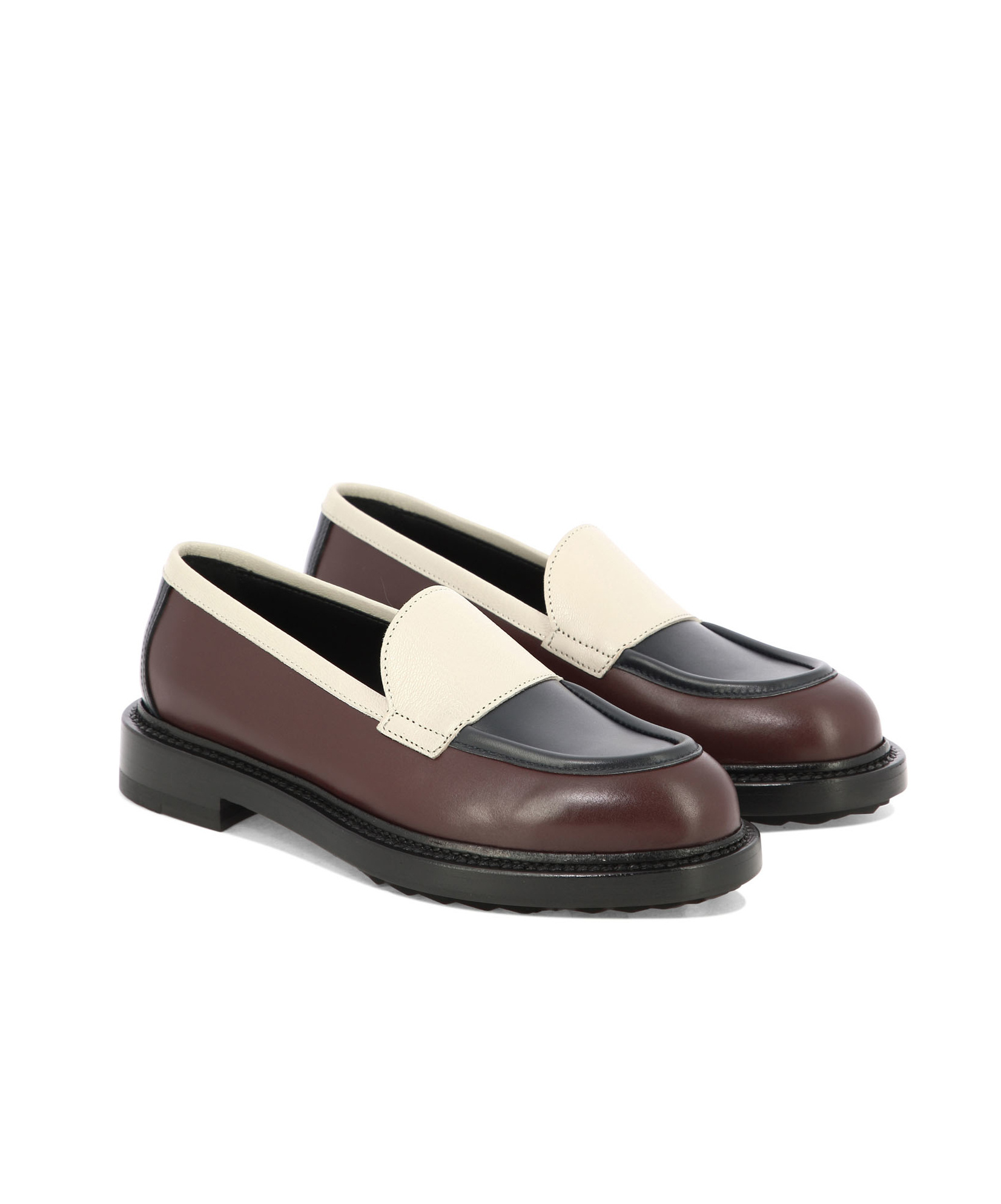 Pierre Hardy John Loafers & Slippers Brown In Multicolor