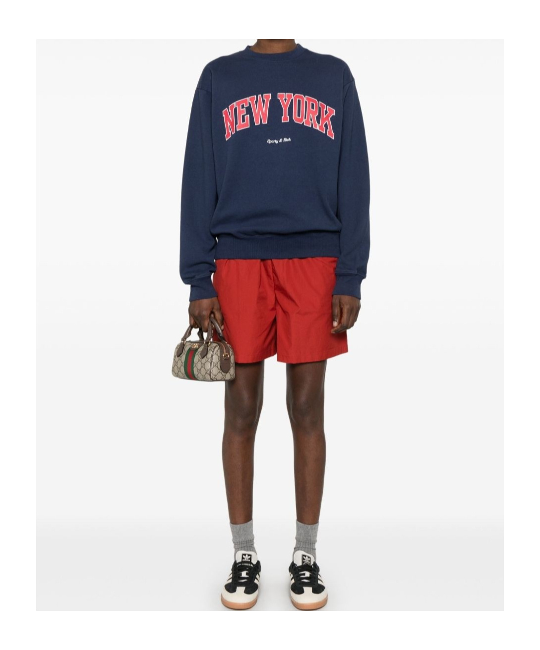 Sporty And Rich Long Sleeve Sweatshirt