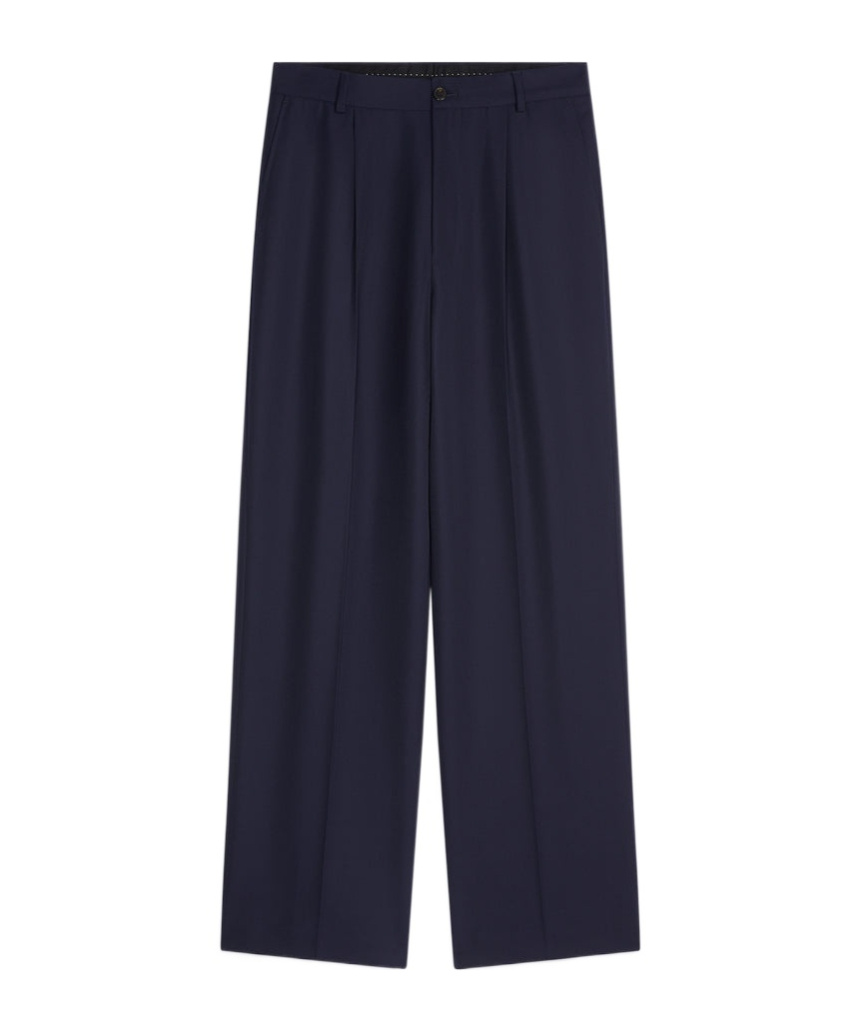Dries Van Noten Bootcut Tailored Trousers In Black