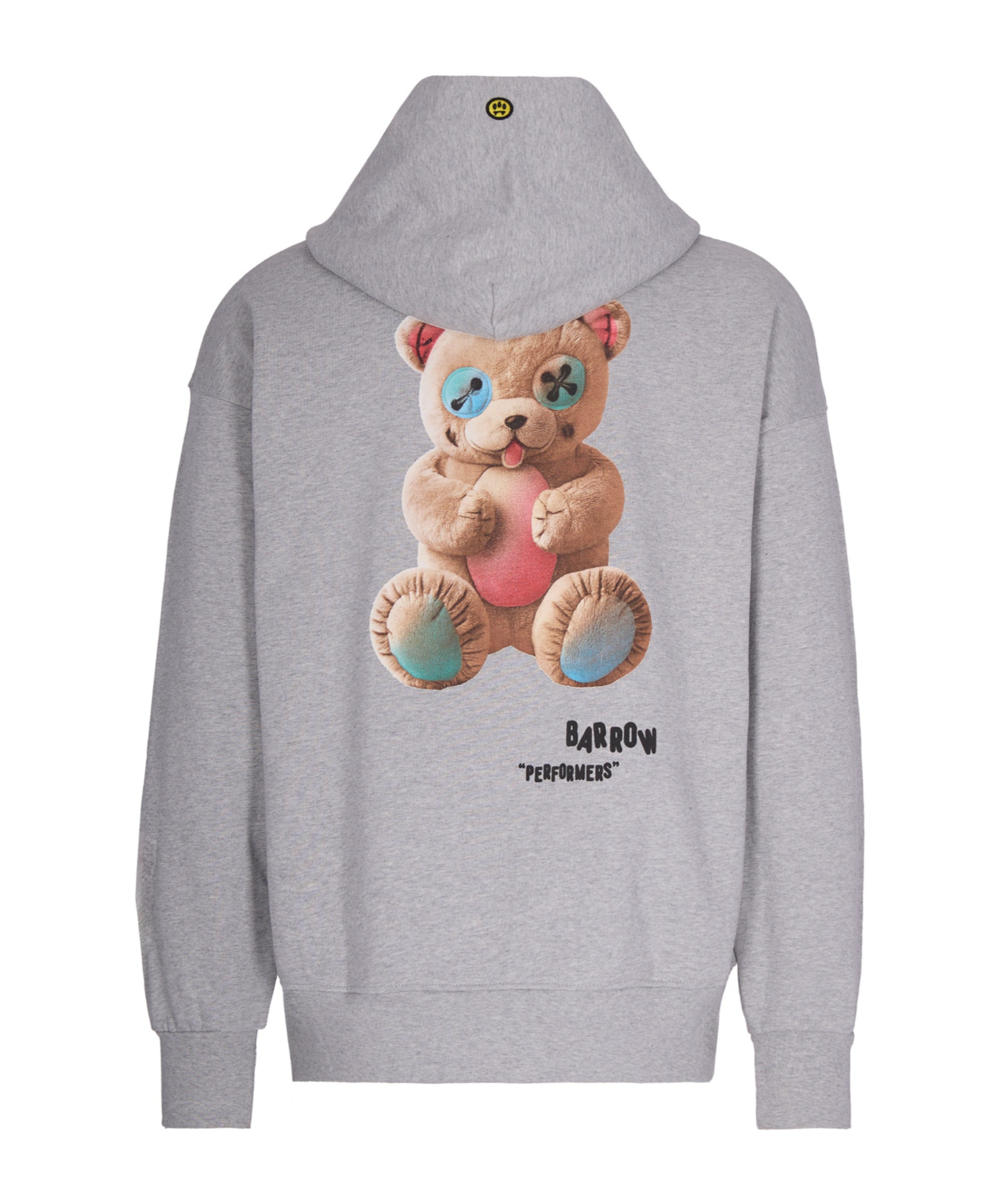 Barrow Felpa Con Stampa Grigio In Gray