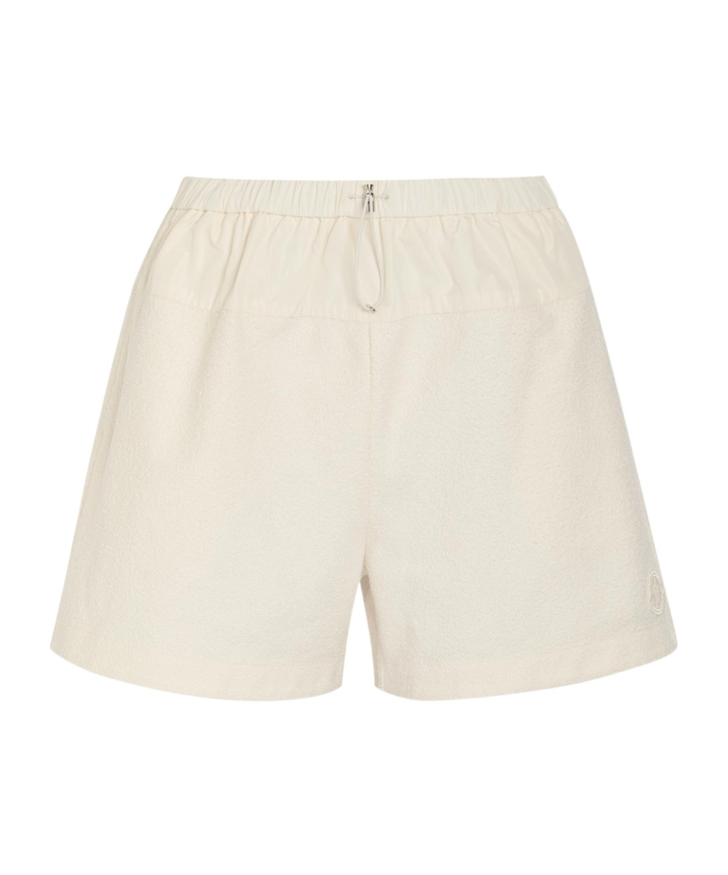 Moncler Cotton Shorts In White