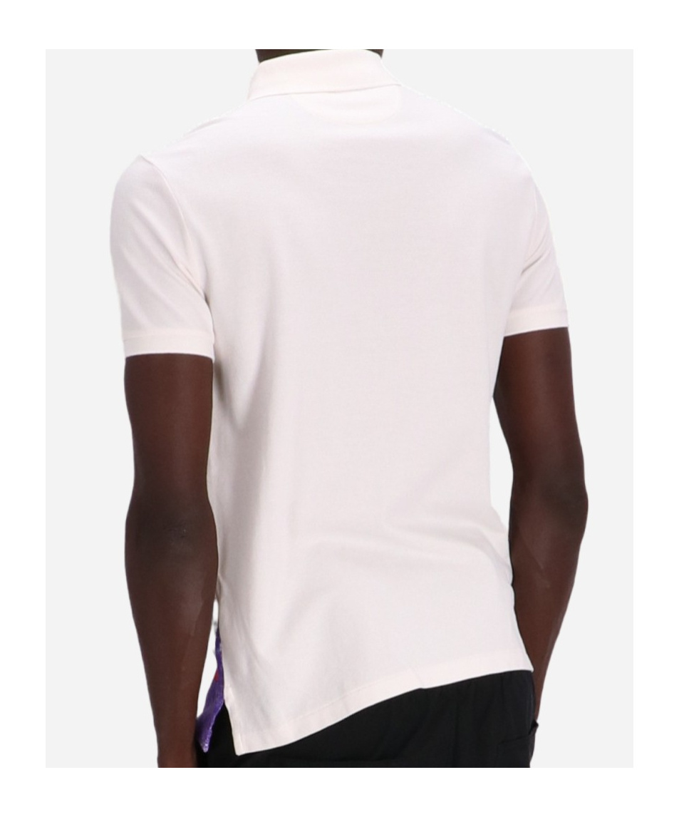 Polo Ralph Lauren Short-sleeved Polo Shirt In White