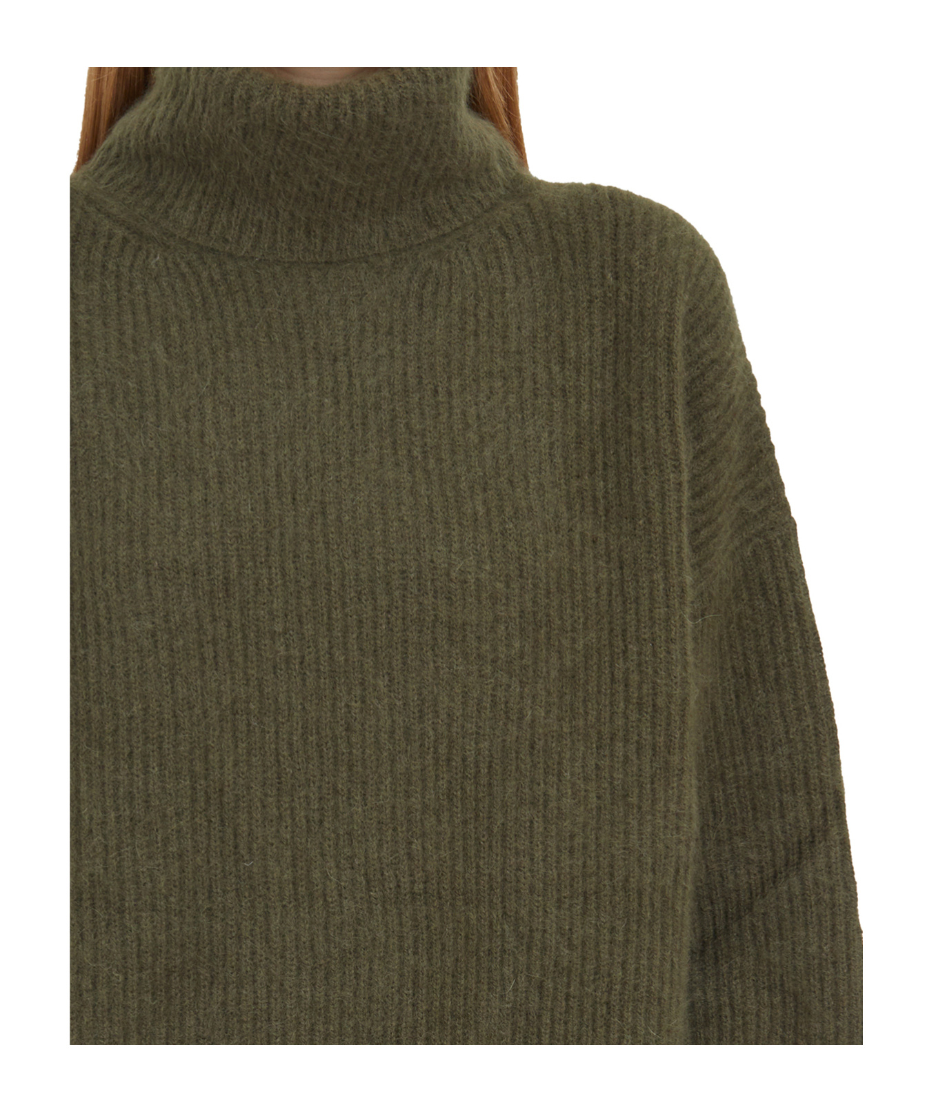 Uma Wang Turtleneck Sweater In Brown