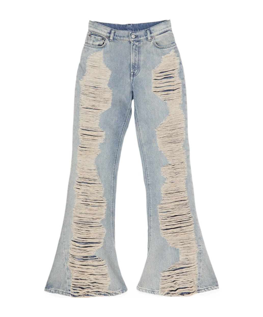 Acne Studios Belt-loop Jeans In Gray