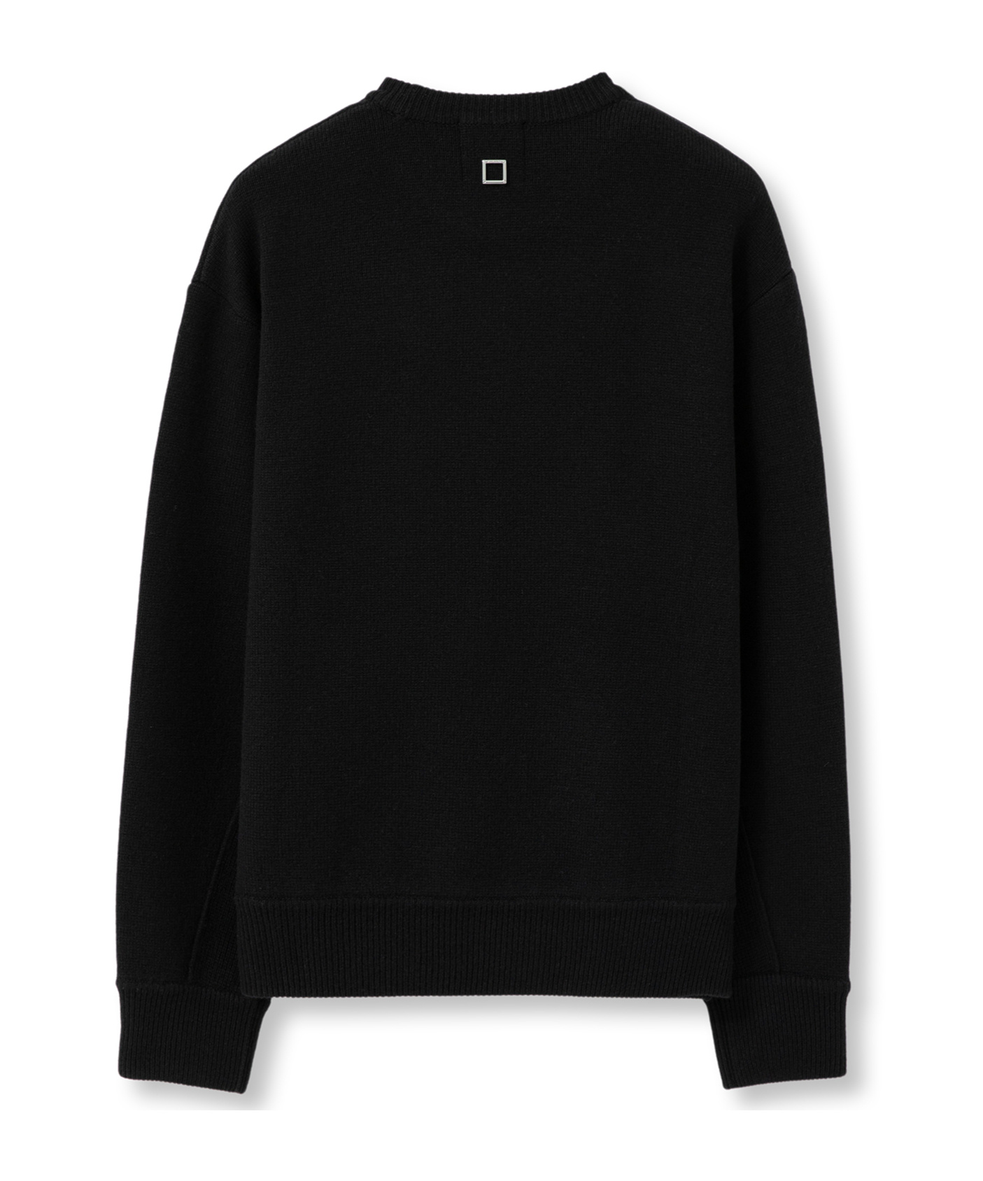 Wooyoungmi Round-neck Wool Sweater In Black
