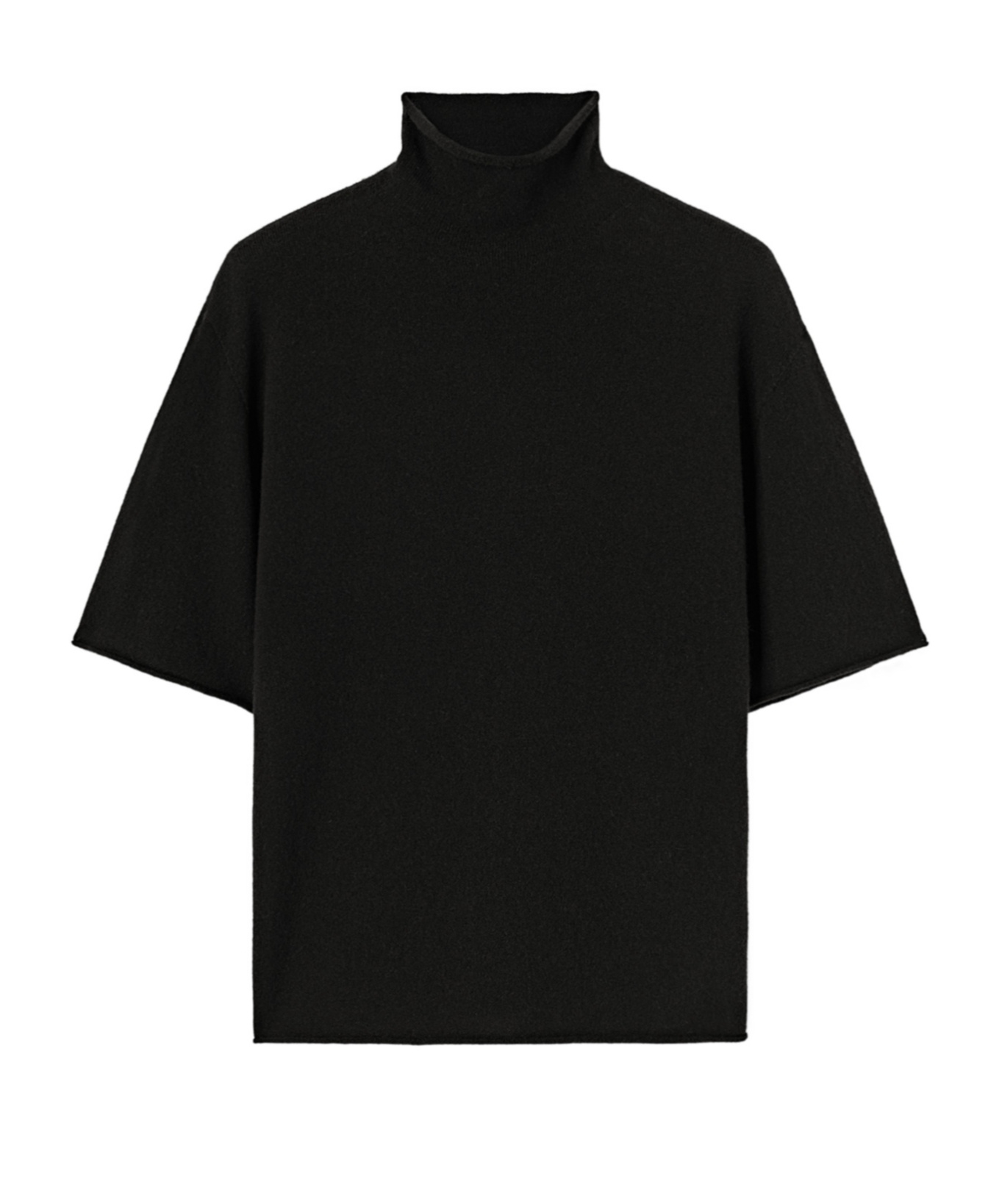 Jil Sander High-neck Sweater In Black