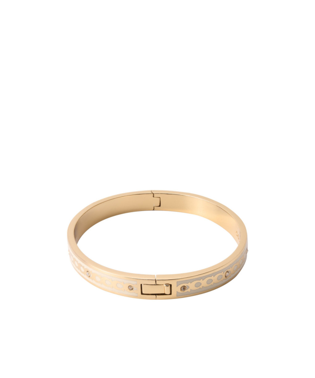Shop Coach Signature Bangle Bracelet