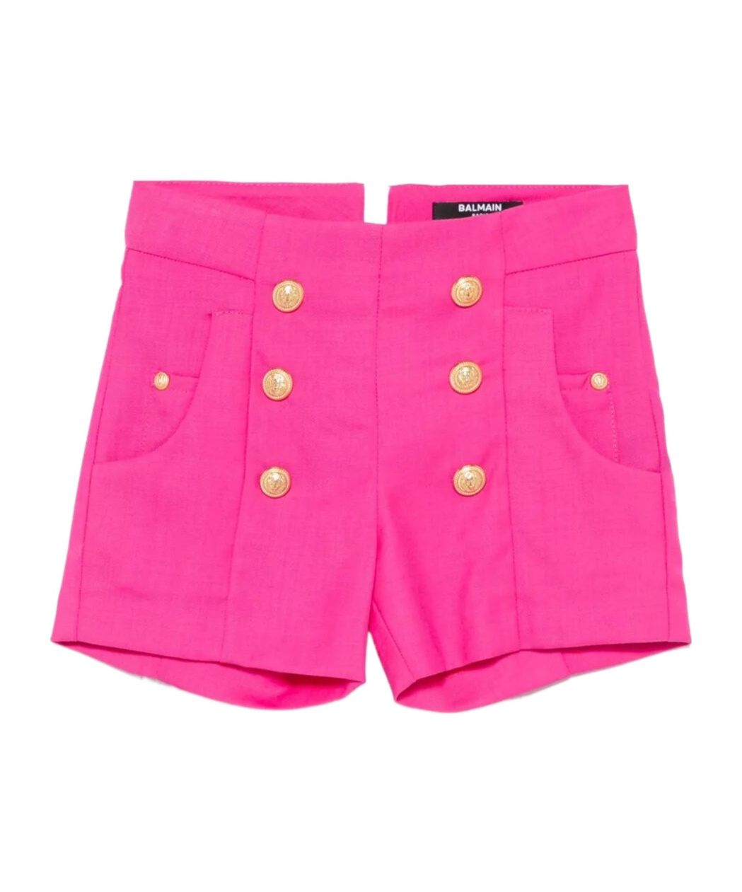 BALMAIN TWILL SHORTS